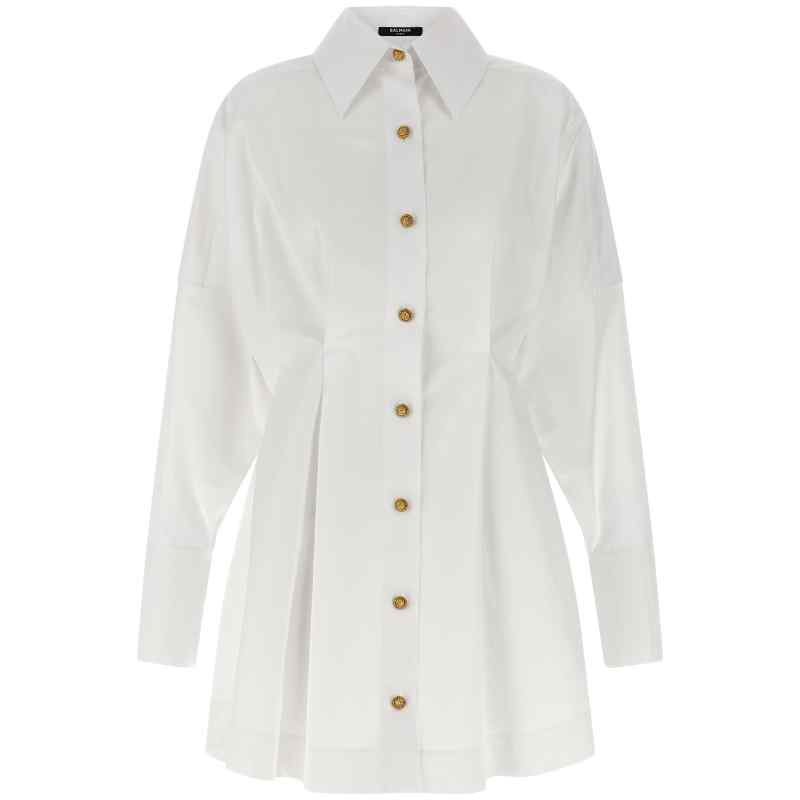 GF1R9412CB090FB_01_M_2026-03-19T15-30-34.708Z Balmain Chemisier Dress