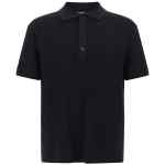 Balmain Monogram Knit Polo Shirt