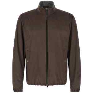 Herno Suede Effect Jacket