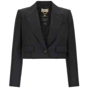 Elisabetta Franchi Cropped Blazer