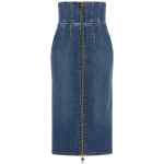 Elisabetta Franchi Denim Skirt