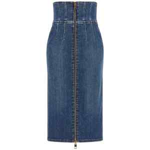 Elisabetta Franchi Denim Skirt