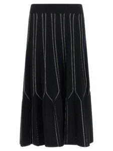 Elisabetta Franchi Origami Knit Skirt
