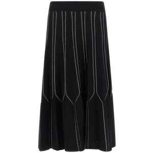 Elisabetta Franchi Origami Knit Skirt