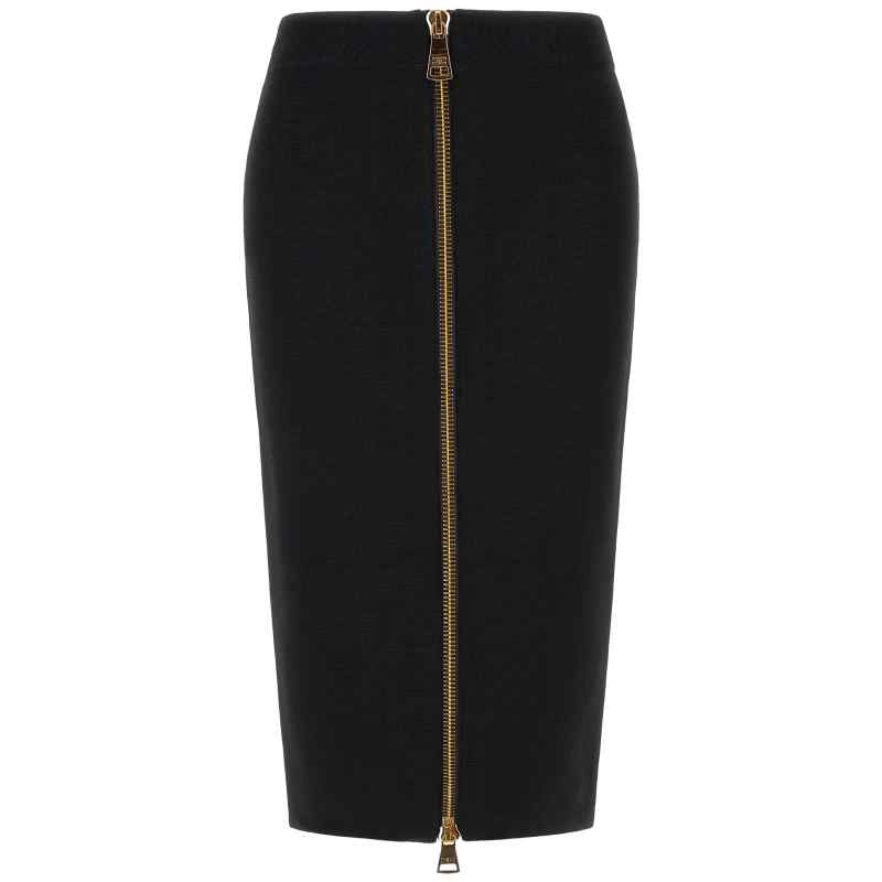 GK28B66E2110_01_M_2026-07-24T09-57-25.464Z Elisabetta Franchi Zip Skirt