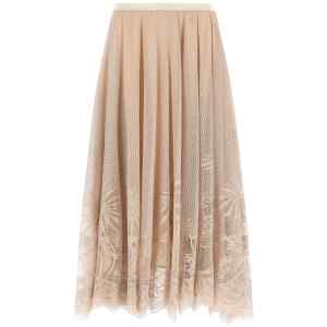 Fabiana Filippi Jacquard Lace Skirt