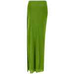 Elisabetta Franchi Shiny Viscose Skirt