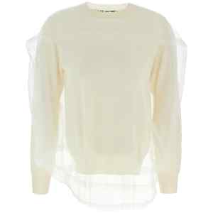 Comme Des Garcons Tulle Sweater