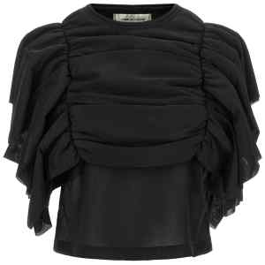 Comme Des Garcons Ruffle Top