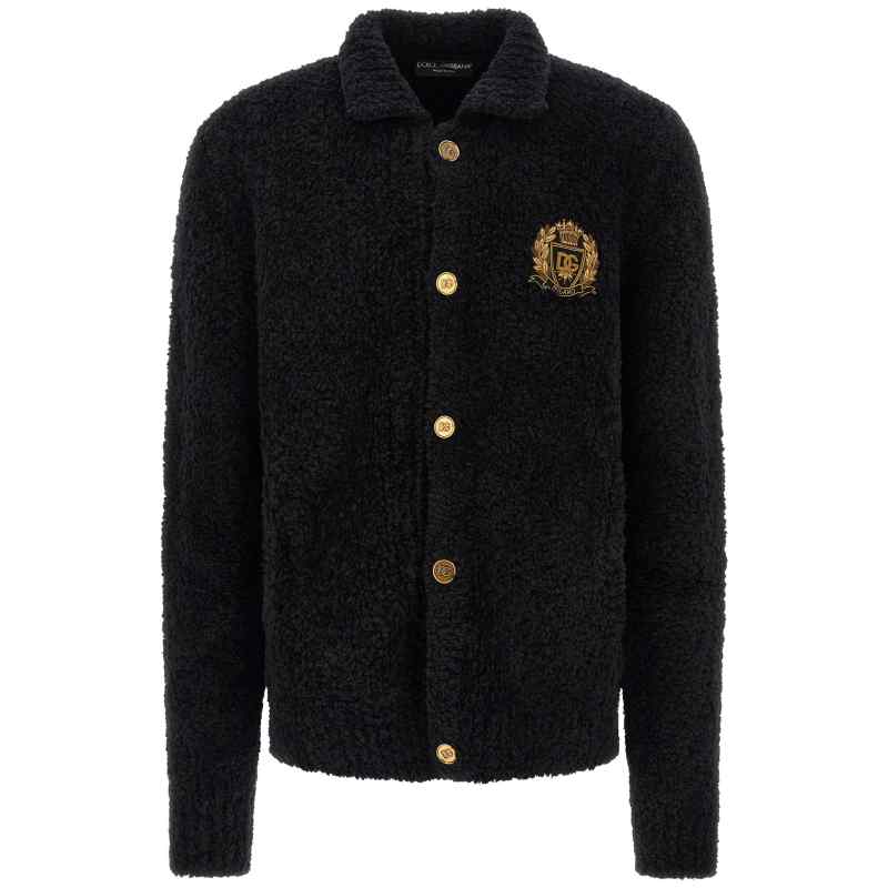 Dolce & Gabbana Heraldic Coat Of Arms Cardigan