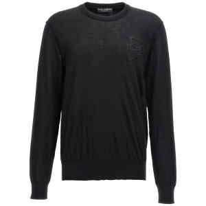 Dolce & Gabbana Logo Embroidery Sweater