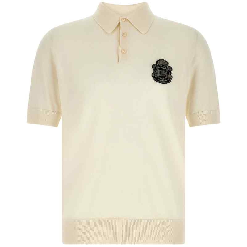 GXZ02ZJBCIUW0111_01_M_2026-01-30T09-59-49.04Z Dolce & Gabbana Dg Patch Polo Shirt