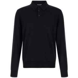 Dolce & Gabbana Virgin Wool Polo Shirt