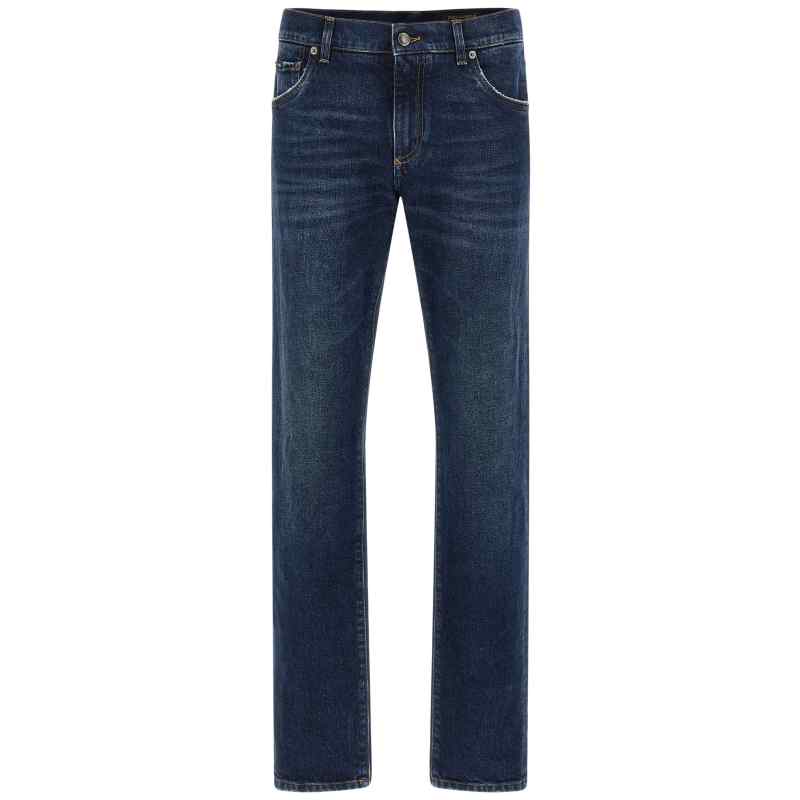 Dolce & Gabbana Logo Plaque Jeans