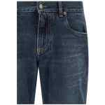 Dolce & Gabbana Logo Embroidery Jeans