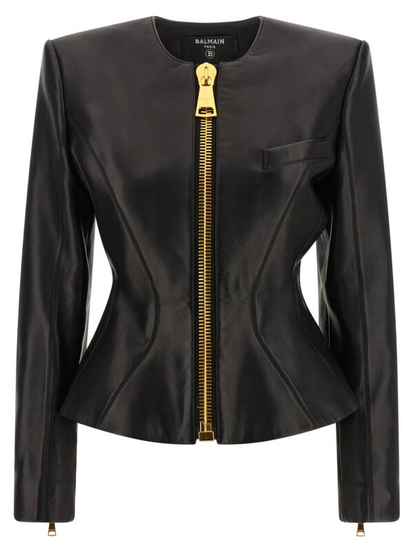 HF1SK691LC620PA_01_M_2026-07-24T09-57-35.629Z-1 Balmain Leather Jacket