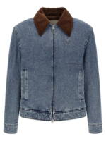 Ami Paris Ami De Cœur Denim Jacket