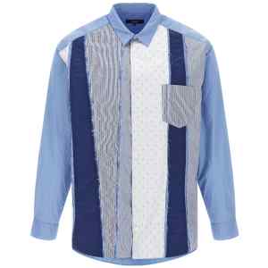 Comme Des Garҫons Homme Patchwork Shirt