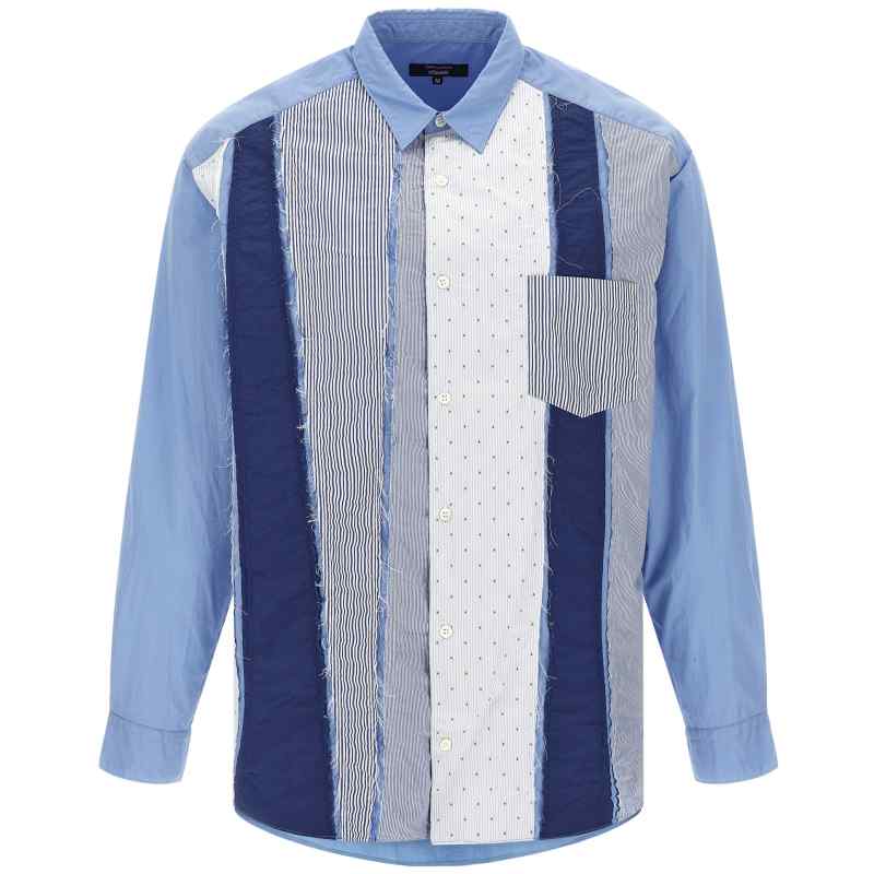 Comme Des Garҫons Homme Patchwork Shirt