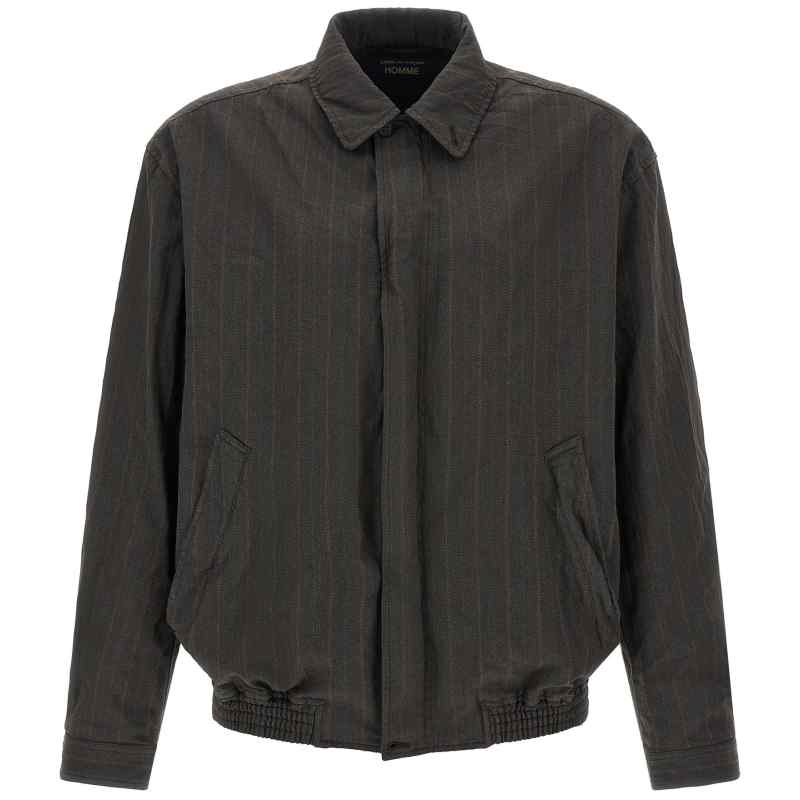 Comme Des Garҫons Homme Pinstriped Jacket