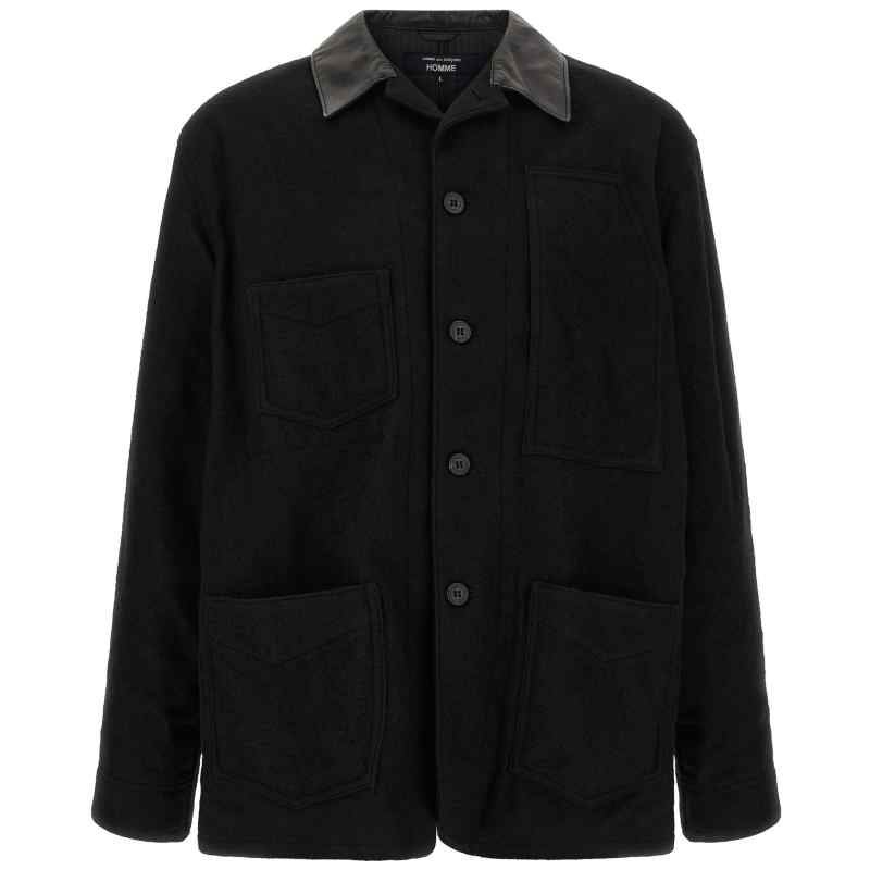 HRJ0200511_01_M_2026-09-29T08-17-00.406Z Comme Des Garҫons Homme Wool Cloth Jacket