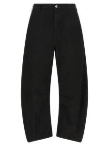 Comme Des Garҫons Homme Curved Leg Pants