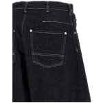 Comme Des Garҫons Homme Contrast Stitching Jeans