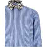 Tom Ford Animal Print Collar Shirt