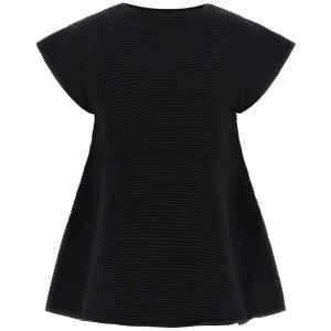 Issey Miyake Corrugated Knit Dress
