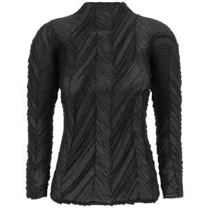 Issey Miyake Zigzag Pleats Sweater