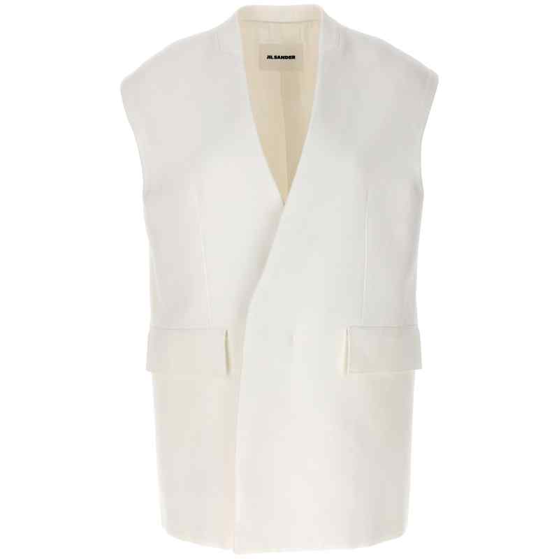 J03BN0140J45078104_01_M_2024-04-03T07-25-31.121Z Jil Sander Oversize Tailored Vest