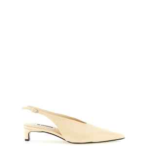 Jil Sander Leather Slingback