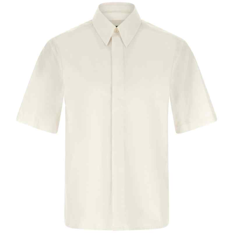 J22DL0354J45001100_01_M_2025-12-18T09-42-34.406Z-1 Jil Sander Logo Embroidery Shirt