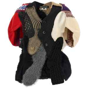 Junya Watanabe Patchwork Cardigan