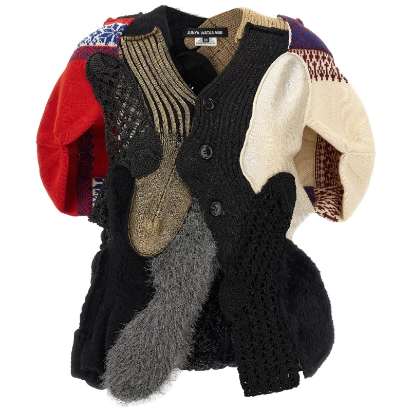 Junya Watanabe Patchwork Cardigan