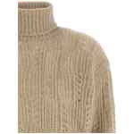 Agnona Openwork Turtleneck Sweater