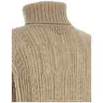 Agnona Openwork Turtleneck Sweater