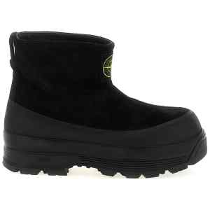 Stone Island Suede Ankle Boots