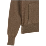 Agnona Zipped Hooded Sweater