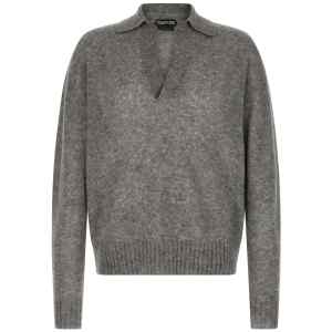 Tom Ford Cashmere And Silk Polo Shirt