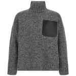 J.w.anderson Leather Patch Pocket Sweater