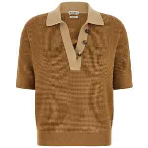 J.w.anderson Waffle Stitch Polo Shirt