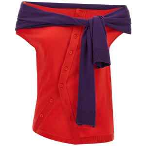 J.w.anderson Off Shoulder Tank Top