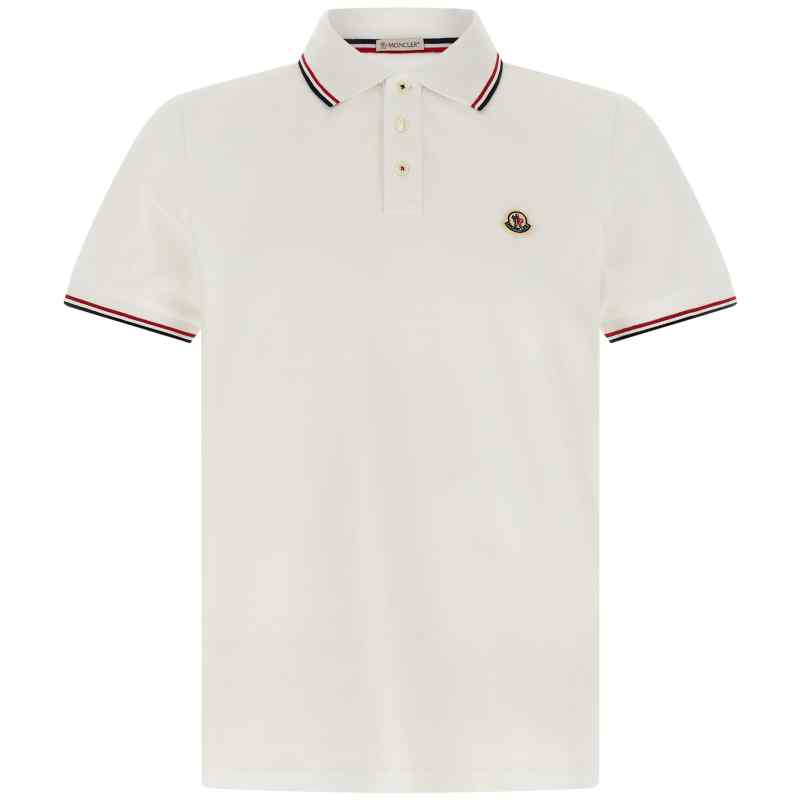 L20918A7030084556001_01_M_2026-07-13T09-50-14.142Z Moncler Tricolor Trim Polo Shirt