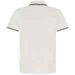 Moncler Tricolor Trim Polo Shirt