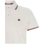 Moncler Tricolor Trim Polo Shirt
