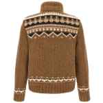 Moncler Geometric Bouclé Cardigan