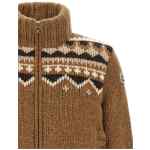 Moncler Geometric Bouclé Cardigan