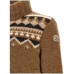 Moncler Geometric Bouclé Cardigan