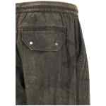 Stone Island Printed Pants With Logo Badge